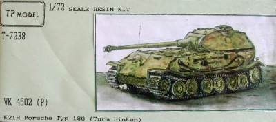 TP Model T-7238 VK-4502/P/K21HPorsche 1/72