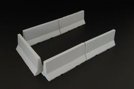 Hauler HLF48009 Modern concrete road barriers 1/48