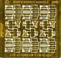 White Ensign Models PE 35074 LTV A-7 CORSAIR II (x6) including interior details 1/350