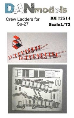 Dan Models 72514 Стремянки для Су-27 1/72