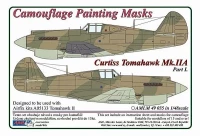 AML AMLM49035 Camouflage masks Curtiss Tomahawk Mk.IIB Pt.1 1/32