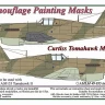 AML AMLM49035 Camouflage masks Curtiss Tomahawk Mk.IIB Pt.1 1/32
