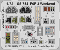 Eduard SS754 F6F-3 Weekend (EDU) 1/72