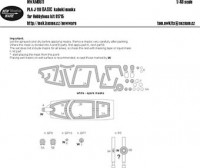 New Ware NWA-M0511 1/48 Mask PLA J-11B BASIC (HOBBYB 81715)