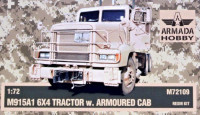 Armada Hobby M72109 M915A1 6x4 Tractor w/ Armour.Cab (resin kit) 1/72