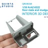 Quinta studio QR35038 Коврик напольный и брызговики для модели КрАЗ-6322 (Takom)  1/35