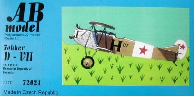 AB MODEL ABMOD72021 1/72 Fokker D-VII (RAD)