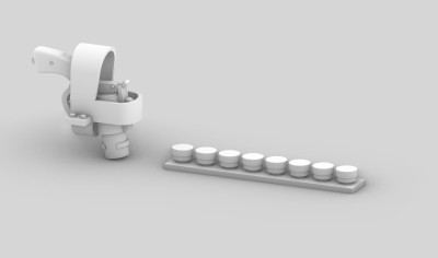 Aims AIMS24P005 Supermarine Spitfire M.I / Seafire flare pistol and flares (all subtypes without rear fuselage system) 1/24