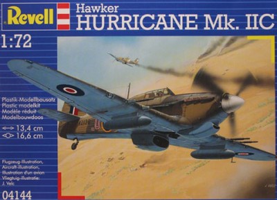 Revell 04144 Английский самолёт &quot;Hawker Hurricane Mk IIC&quot; 1/72