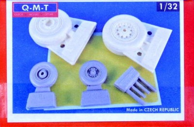 Q-M-T QMT-R32009 1/32 Weighted wheels for F-4J late (TAM)