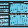 Aims AIMS32PE01 engine detail set for Messerschmitt Me-262 (designed to be used with Trumpeter kits) [Me-262A-1a Me-262A-2a Me-262B-1a/U1 Me-262A-1] 1/32