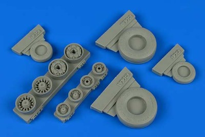 Wheelliant 148014 F-14A Tomcat weighted wheels (TAM) 1/48