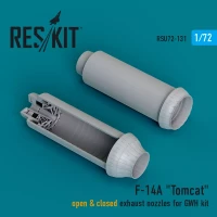 Reskit U72131 F-14A 'Tomcat' open&closed exhaust nozzles 1/72