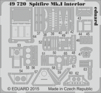 Eduard 49720 Spitfire Mk.I interior S.A. 1/48
