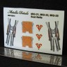 Metallic Details MDP32010 Mikoyan MiG-21, MiG-23, MiG-25 seat belts 1/32