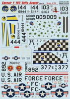 Print Scale 72-150 F-102 Delta Dagger Part2 The complete set 1,5 leaf Wet decal 1/72