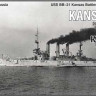 Combrig 70465 USS BB-21 Kansas Battleship, 1907 1/700