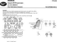 New Ware NWA-M1242 Mask Chinook HC.1 BASIC (AIRFIX) 1/72