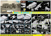 Dragon 6918 Sd.Kfz.7 8(t) Halftrack + s.FH.18 Howitzer 1/35