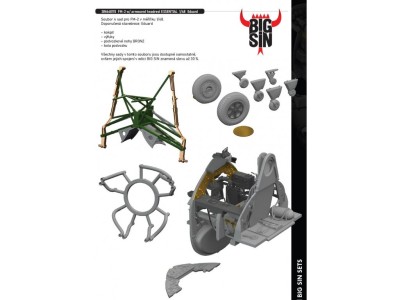 Eduard SIN648115 FM-2 w/ armoured headrest ESSENTIAL (EDU) 1/48