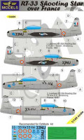 Lf Model C4489 Decals RT-33A Shooting Star over France 1/144