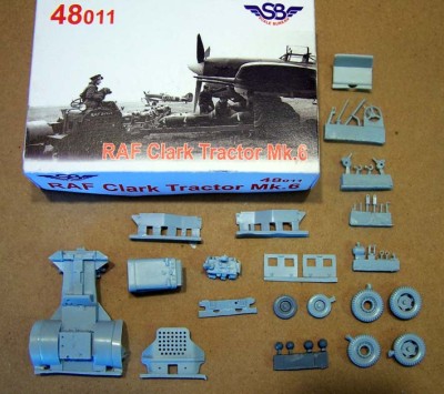 Scale Bureau 48011 RAF Clark tractor Mk.6 1/48