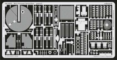 Eduard 36035 M-3 Grant interior ACA