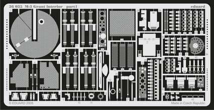 Eduard 36035 M-3 Grant interior ACA