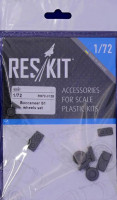 Reskit RS72-0128 Buccaneer S1 wheels set (AIRFIX) 1/72