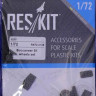 Reskit RS72-0128 Buccaneer S1 wheels set (AIRFIX) 1/72