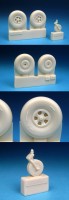 Barracuda Studios BCR48138 Hawker Typhoon, Tempest Series I Wheel Set 1/48
