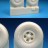 Barracuda Studios BCR48138 Hawker Typhoon, Tempest Series I Wheel Set 1/48