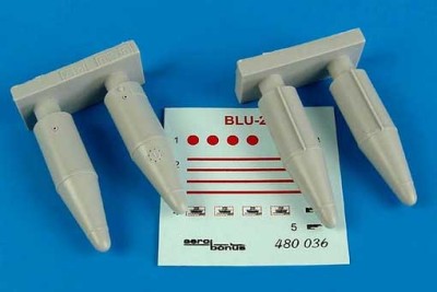 Aerobonus 480036 BLU-27 fire bomb 1/48