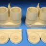 Barracuda Studios BCR72298 Rockwell B-1B Lancer Late Exhausts with Nacelle Correction 1/72