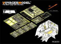 Voyager Model PE35701 WWII US M26 Recover Vehicle Cabin Interior(For TAMIYA 35230 35244) 1/35