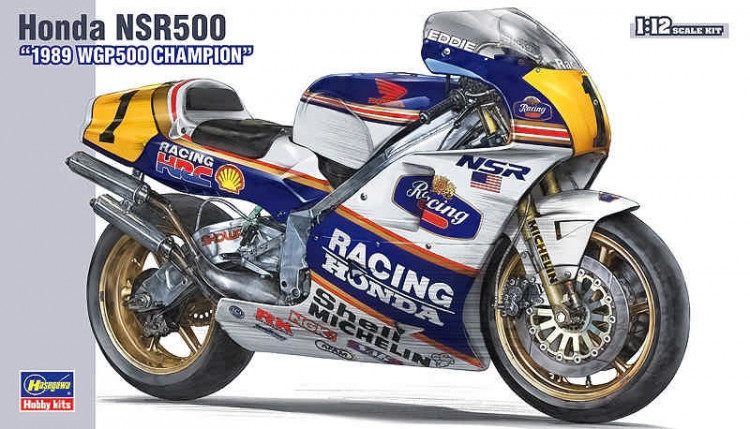 Hasegawa 21504 Мотоцикл Honda Nsr500 "1989 Wgp500 1/24