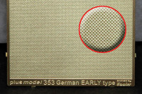 Plus model 353 Engraved plate - German Early 1:35