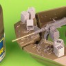 Master (Pl) G35070 Browning M2HB .50 cal for M10 Tank Destroyer 1/35