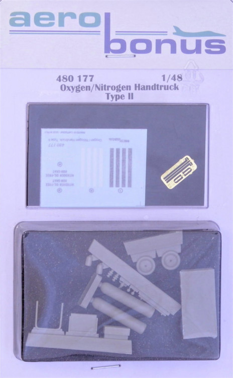 Aerobonus 480177 Oxygen/Nitrogen Handtruck type II 1/48