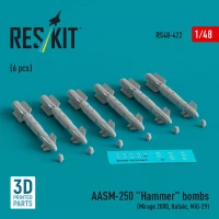 Reskit 48422 AASM-250 'Hammer' (6 pcs.) 1/48