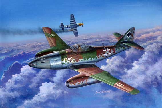 Hobby Boss 80373 Самолет Me 262 A-1a/U5 (Hobby Boss) 1/48