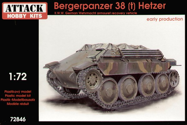 Attack Hobby 72846 Bergepanzer 38(t) Hetzer 1/72