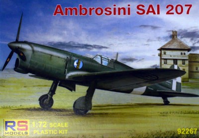 Rs Model 92267 Ambrosini SAI 207 (3x camo) 1/72