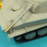 Aber 35L309 76,2mm D-56T barrel for Soviet PT-76 mod.1951 (designed to be used with Trumpeter kits) 1/35