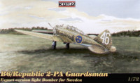 Kora Model 72106 B6/Republic 2-PA Guardsman (Sweden) 1/72