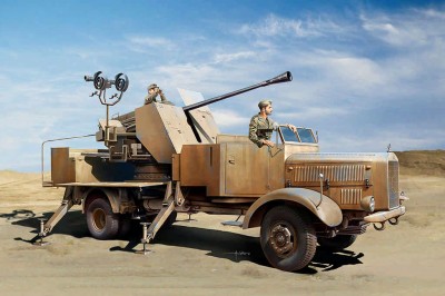 Trumpeter 09595 L4500A mit 5cm Flak 41 I 1/35