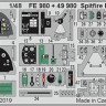 Eduard FE980 1/48 Spitfire FR Mk.XIV (AIRF)