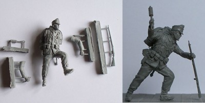 Zebrano ZF35003 Австро-Венгерский пехотинец 1916г. 1/35