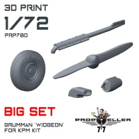 77 Propeller 77PRP780 Gruman Widgeon - Big Set (KPM) 1/72