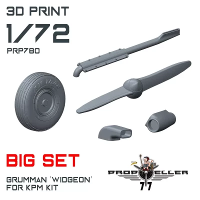 77 Propeller 77PRP780 Gruman Widgeon - Big Set (KPM) 1/72